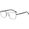 Image de HUGO BOSS Lunettes de Vue BOSS 1702 Matte black 55/19/150 Homme