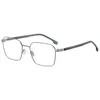 Image de HUGO BOSS Lunettes de Vue BOSS 1702 Matte ruthenium blue 55/19/150 Homme