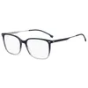 Image de HUGO BOSS Lunettes de Vue BOSS 1696 Striped blue grey 56/18/150 Homme