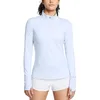 Image de Under Armour Femmes Launch Pro Half Zip Vêtements De Course Maillot De Course Nimbus Blue - Bleu M