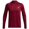Image de Under Armour Hommes Launch Elite Coldweather Balaclava Hoodie Vêtements De Course Sweat À Capuche Cardinal - Rouge Foncé M