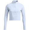 Image de Under Armour Launch Elite Half Zip Maillot de Course Femmes Bleu - Nimbus Blue L
