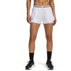 Image de Under Armour Short UA Tech  Play Up 2 en 1 pour Femme, Blanc/Blanc/Noir, L