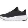 Image de Under Armour Garçons École Primaire Rogue 5, chaussures de course légères et respirantes, chaussures garçon dotées d'un bon amorti, Garçons, Black / Black / White, 3, Black / Black / White, 35.5