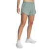 Image de Under Armour Fly by Shorts, (348) Vert silice/Vert silice/Réfléchissant, Taille L Femme