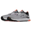 Image de ALTRA Baskets Lone Peak 9+ pour femme, Gris/orange., 38.5 EU
