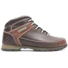 Image de Timberland Bottes Euro Sprint Mid Lace en cuir pour homme, marron, 46 EU
