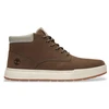 Image de Timberland pour homme. TB0A69FNW071 Baskets en cuir Maple Grove marron foncé (41.5), Plat, Lacets, Casuel
