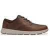 Image de Timberland pour homme. TB0A6C8EW011 Parker Street Leather Sneakers brown (43), Cuir, Marron, Plat, Lacets, Casuel