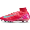 Image de Nike Homme Mercurial Superfly 10 Elite High-Top-fußballschuh für Normalen Rasen Chaussure de Football, Ember Glow Aurora Green, 40 EU