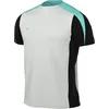 Image de Nike Strike Dri-Fit FN2399-025 Haut de Football à Manches Courtes pour Homme, Noir et Turquoise Dynamique, Taille M