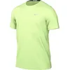 Image de Nike Miler Dri-Fit UV DV9315-701 Haut de Course à Pied à Manches Courtes pour Homme, Bleu Volt/argenté réfléchissant Taille XL