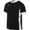 Image de Nike Academy Dri-Fit HJ3791-010 Haut de Football à Manches Courtes pour Homme, Noir/Blanc, Taille XS