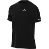 Image de Nike M NK Dfadv Solar Chase SS Sweat-Shirt pour Homme, Noir/Blanc sommite, S