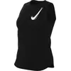 Image de Nike One Swoosh HJ2218-010 Dri-Fit Débardeur de Course pour Femme Noir Taille L