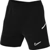 Image de Nike Academy 25 Dri-Fit HM0799-010, Short de Football pour Femme, Noir/Blanc, Taille M