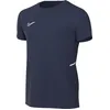 Image de Nike Academy25 HJ3716-410 Haut Dri-Fit pour Enfants Plus âgés, Bleu Nuit/Bleu Marine/Blanc/Blanc