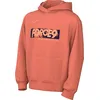 Image de Nike Club HJ3837-643 Sweat à Capuche en Polaire pour Enfants Plus âgés, Mangue Sauvage/Orange Pulse, XL