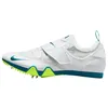 Image de Nike Pole Vault Elite FZ9649-100 Pointes de saut d'athlétisme Blanc/vert clair/algues électriques, Blanc/vert clair/algues électriques, 40.5 EU