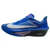 Image de Nike Zoom Fly 6 Chaussures de course sur route pour homme (HQ1718-400, Bleu Racer/Denim Turquoise/Doll/Sail), Bleu Racer Blue/Denim Turquoise/Poupée/Voile, 44 EU