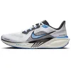 Image de NIKE Air Zoom Pegasus 41 Baskets pour homme, Blanc Photo Bleu Noir Voile, 45 EU