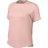 Image de Nike Swift Dri-Fit HM9698-607 Haut de Course à Manches Courtes pour Femme, Atmosphere/Reflective Silv, Taille XS