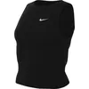 Image de Nike Dri-Fit HJ2238-010 Débardeur pour Femme Noir/Noir Taille S