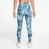 Image de Nike W NK DF Zenvy HR 7/8 Collant AOP Smokey Blue/PCG3C - XS