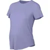 Image de Nike (M One Dri-Fit FN5001-533 T-Shirt à Manches Courtes avec Coupe ajustée pour Femmes Enceintes et mères, Lilas glacé, Taille M