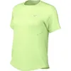 Image de Nike Swift Dri-Fit HM9698-701 Haut de Course à Manches Courtes pour Femme, Gris Volt/argenté réfléchissant, Taille XS