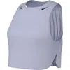 Image de Nike Aeroswift Dri-Fit ADV FN2713-057 Débardeur de Course pour Femme, Ghost/Blue Void