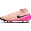 Image de Nike Homme Phantom Luna 2 Elite FG High-Top-fußballschuh Chaussures de Football Montantes, Crimson Tint Black Pink Blast, 45 EU