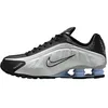 Image de NIKE Homme Shox R4 Sneaker, Metallic Silver Metallic Silver Black, 41 EU