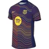 Image de FC Barcelona Academy Pro Domicile Haut De Foot À Manches Courtes D'Avant-Match Nike Dri-Fit pour Homme, Deep Royal Blue/Deep Royal Blue/Noble Red/Midwest Gold, HJ7142-456, L