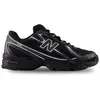 Image de New Balance FuelCell 996 V4 Chaussures de tennis pour homme, Noir/argenté métallisé, 10 Women/8.5 Men