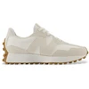 Image de New Balance pour femme. WS327V1 Baskets en cuir 327 beige (39), Plat, Lacets, Casuel