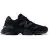 Image de New Balance pour homme. U9060V1 Baskets en cuir 9060 noir (45), Plat, Lacets, Casuel