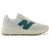 Image de New Balance unisex. U370V1 Baskets en cuir 370 blanc (39.5), 1 à 3 cm, Lacets, Casuel