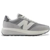 Image de New Balance unisex. U370V1 Baskets en cuir 370 gris (42), 1 à 3 cm, Lacets, Casuel