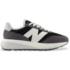 Image de New Balance unisex. U370V1 Baskets en cuir 370 grises (36), Plat, Lacets, Casuel