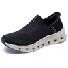 Image de Skechers Femme Glide-Step Pro Everyday Citizen Slip-In ENTRAINEUSE, Black Knit/Pink Trim, 41 EU