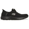 Image de Skechers pour femme. 150263 Slip-ins Summits New Daily shoes black (40), Noir, Plat, Lacets, Casuel