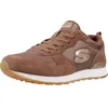 Image de Skechers Femme OG 85 Goldn Gurl Trainer, Chocolate Suede/ Nylon/ Rose Gold Trim, 38 EU