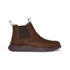 Image de Skechers pour homme. 205227 Augustino Paulo bottines en cuir marron (46), Plat, Aucun, Casuel