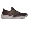 Image de Skechers pour homme. 210890 Slade Macklin Baskets en cuir marron (41), Plat, Lacets, Casuel