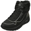Image de Skechers Bottines Uno Rugged Fall Shimmer pour femme, Cuir synthétique Durabuck métallique noir, 36 EU