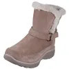 Image de Skechers Easy Going-Dreamers Luxe Vibe Bottes mi-mollet mains libres pour femme, Taupe foncé, 36 EU