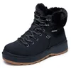 Image de Skechers Femme Park City Boots, Black Duraleather Faux Fur, 36 EU