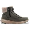 Image de Skechers pour femme. 144756 Bottines On-The-GO Stellar - Alpine Adventure vert olive (41), Plat, Fermeture éclair, Casuel