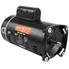 Image de VEVOR Moteur de pompe de piscine 1 CV, 56Y, courant 9,0 A (115 V) / 4,5 A (230 V) 3450 tr/min, facteur de service 1,25, condensateur 90  F/250 V, moteur de remplacement à bride carrée à rotation CCW